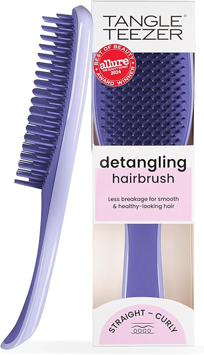 Tangle Teezer Ultimate Detangler Brush for Wet & Dry Hair, Eliminates Knots & Reduces Breakage fo... | Amazon (US)