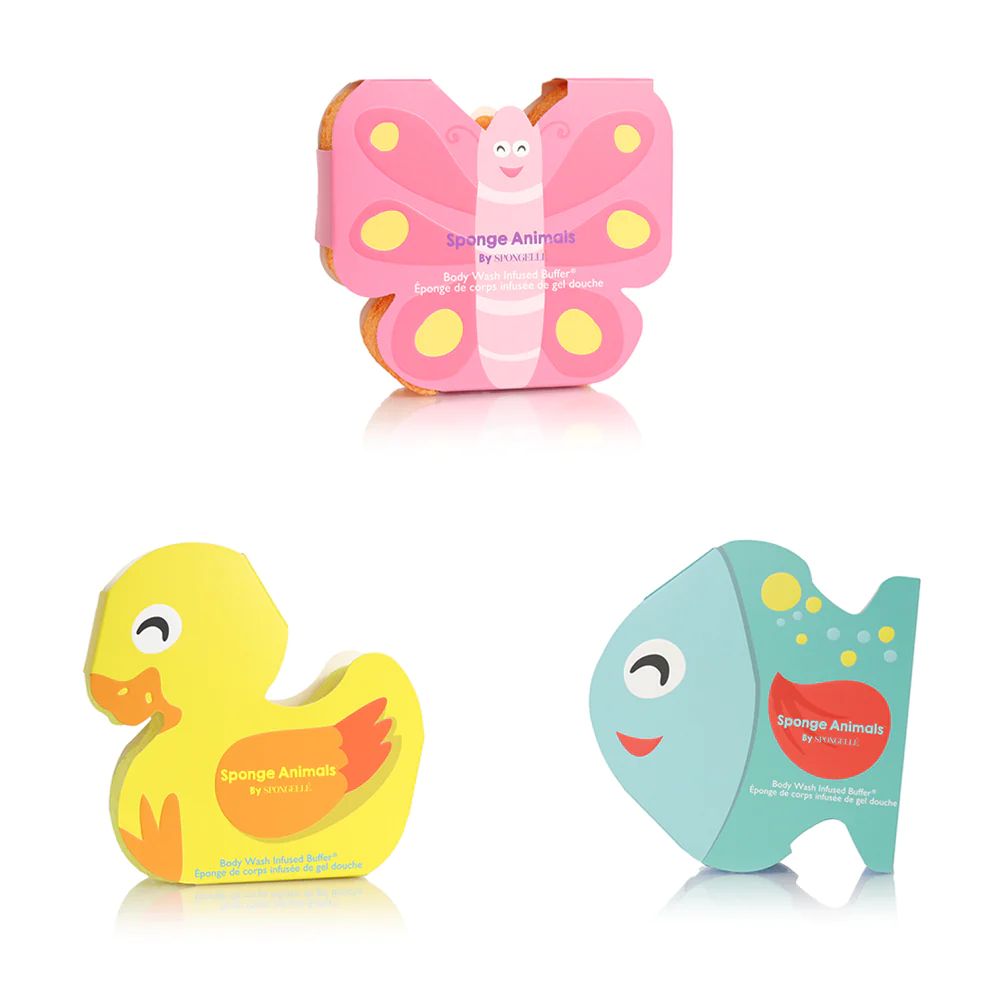 Sponge Animal Assorted Pack | Spongelle