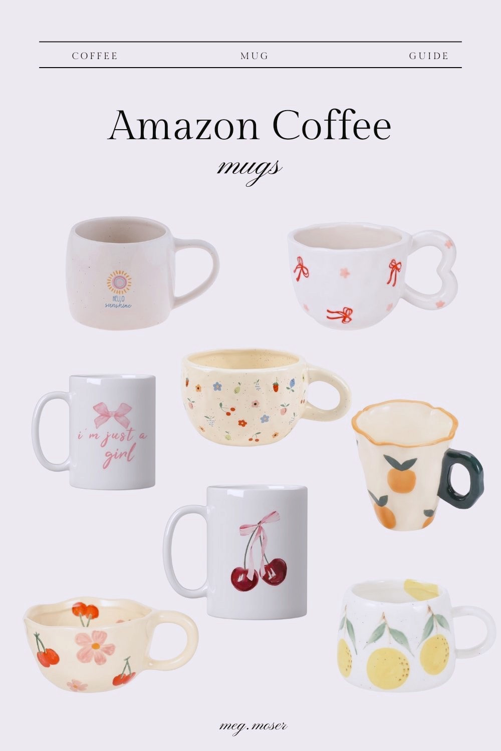 Upgrade your coffee game with these cute Amazon coffee mugs! Perfect for cozy mornings, aesthetic kitchens, and gifting! 

#amazonfinds #cutecoffeemugs #coffeelover

#LTKHome