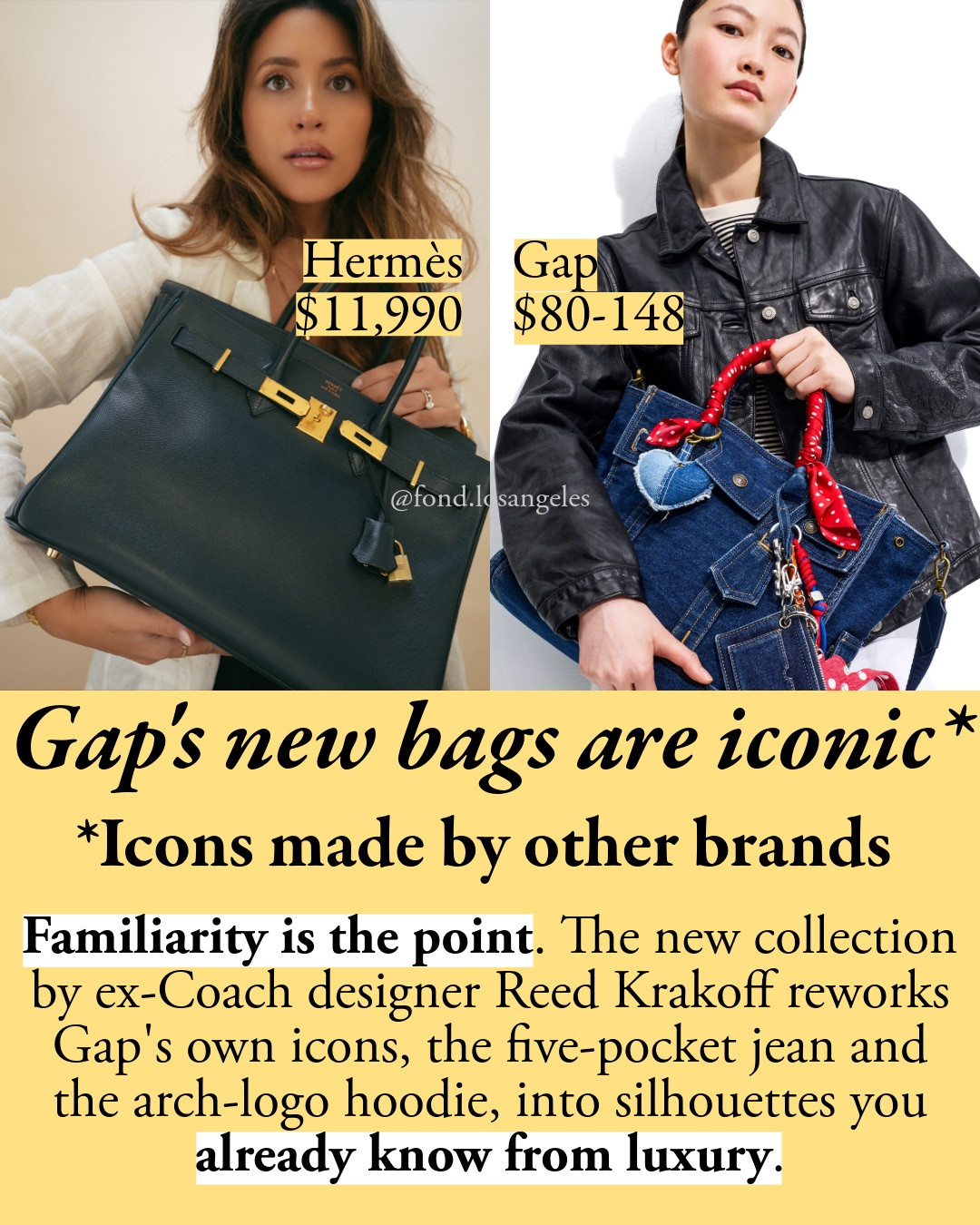 Gap's proportions in materials that work for real life: the canvas totes that borrow from Khaite and Hermès, the wide-leg jeans that measure nearly identically to Khaite's Dane, and Quince's real suede instead of Gap's vegan version, which doesn't hold up. Sizing notes are on each item; I'm 5'7" and a 26. tote bag, baseball hat, hat, wide leg pants, sweater, straight jeans, high rise, top, wide-leg jeans, baggy jeans, ankle pants, parachute psants, shoulder bag, suede

#LTKootd #LTKSeasonal