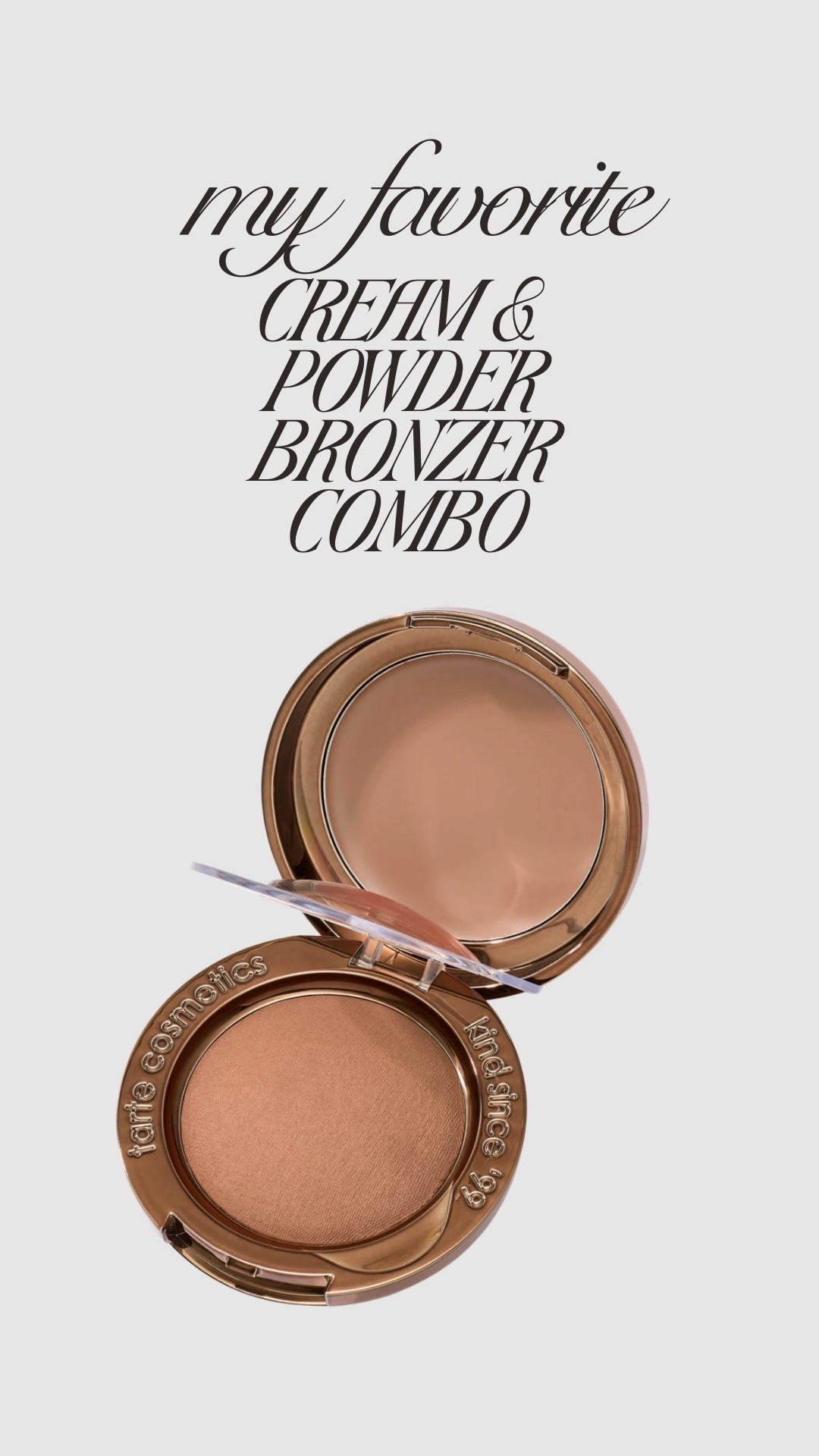 Powder & Cream combo👇🏼