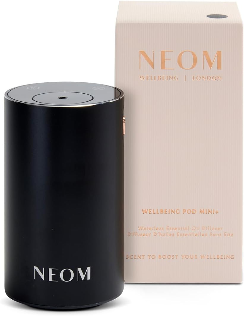 NEOM Wellbeing Pod Mini+ Essential Oil Diffuser, Black | Amazon (UK)