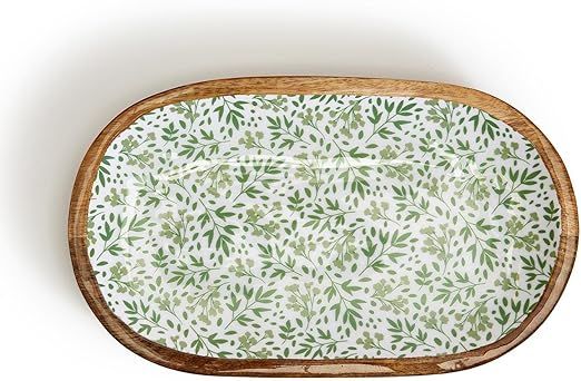 Two's Company Countryside Wood Oval Platter | Amazon (US)