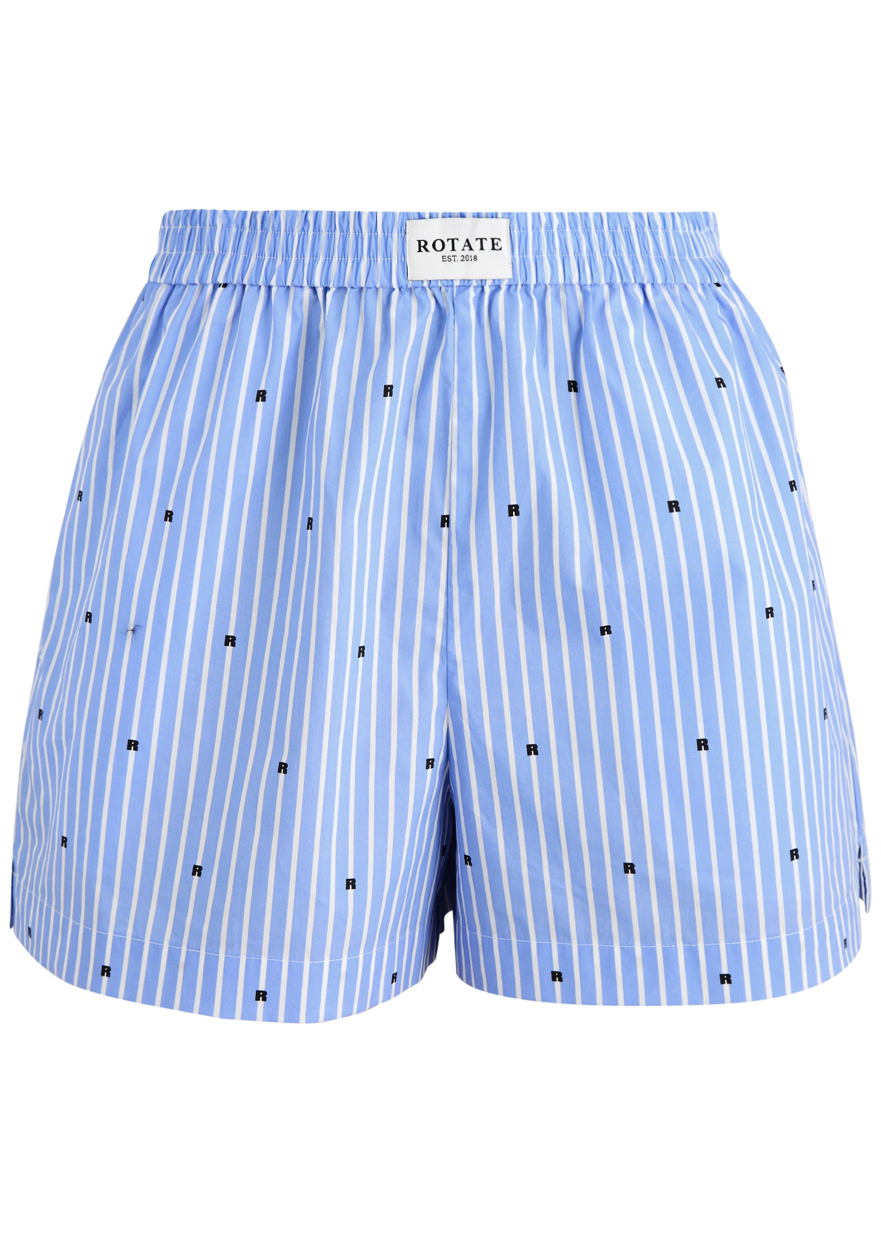 Striped logo cotton shorts | Harvey Nichols