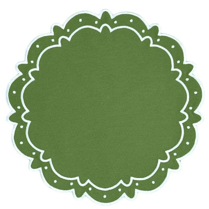 Ava Placemat in Fern, Set of 4 | Over The Moon