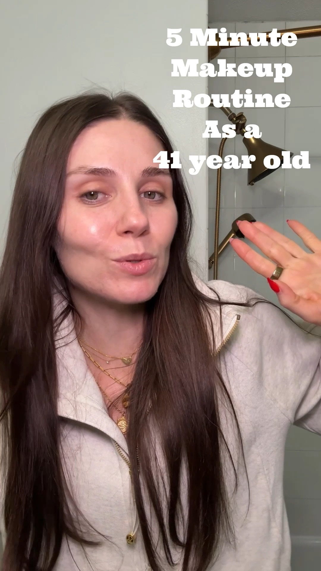5 minute makeup routine as a 41 year old 

#LTKOver40 #LTKBeauty