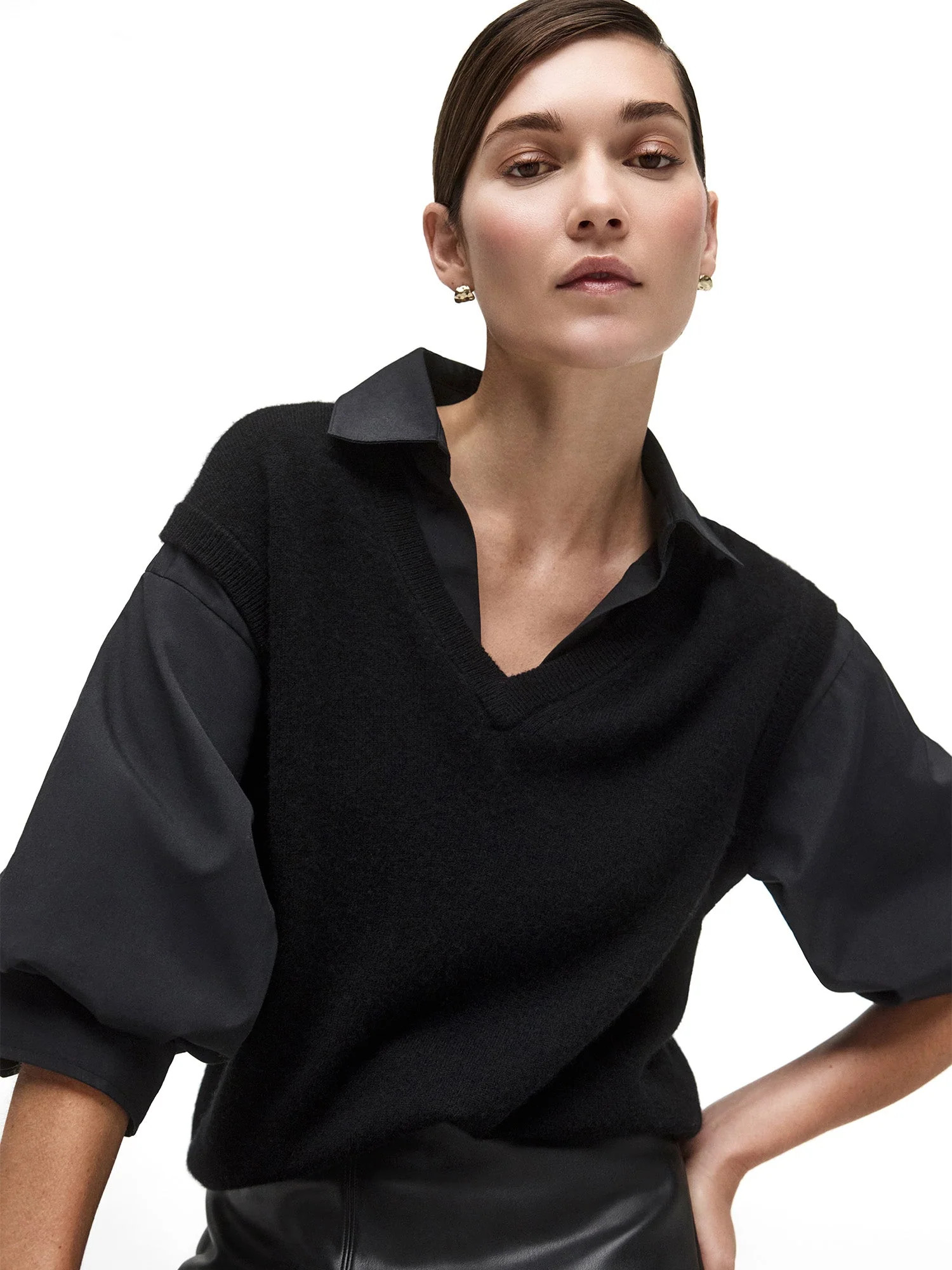 Women's Kate Shirt Looker in Black Onyx | Brochu Walker | Brochu Walker