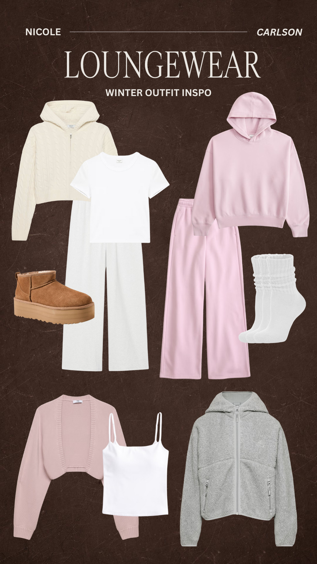 Cute winter loungewear and cosy outfit inspo.  

 

#LTKootd #LTKActive #LTKU