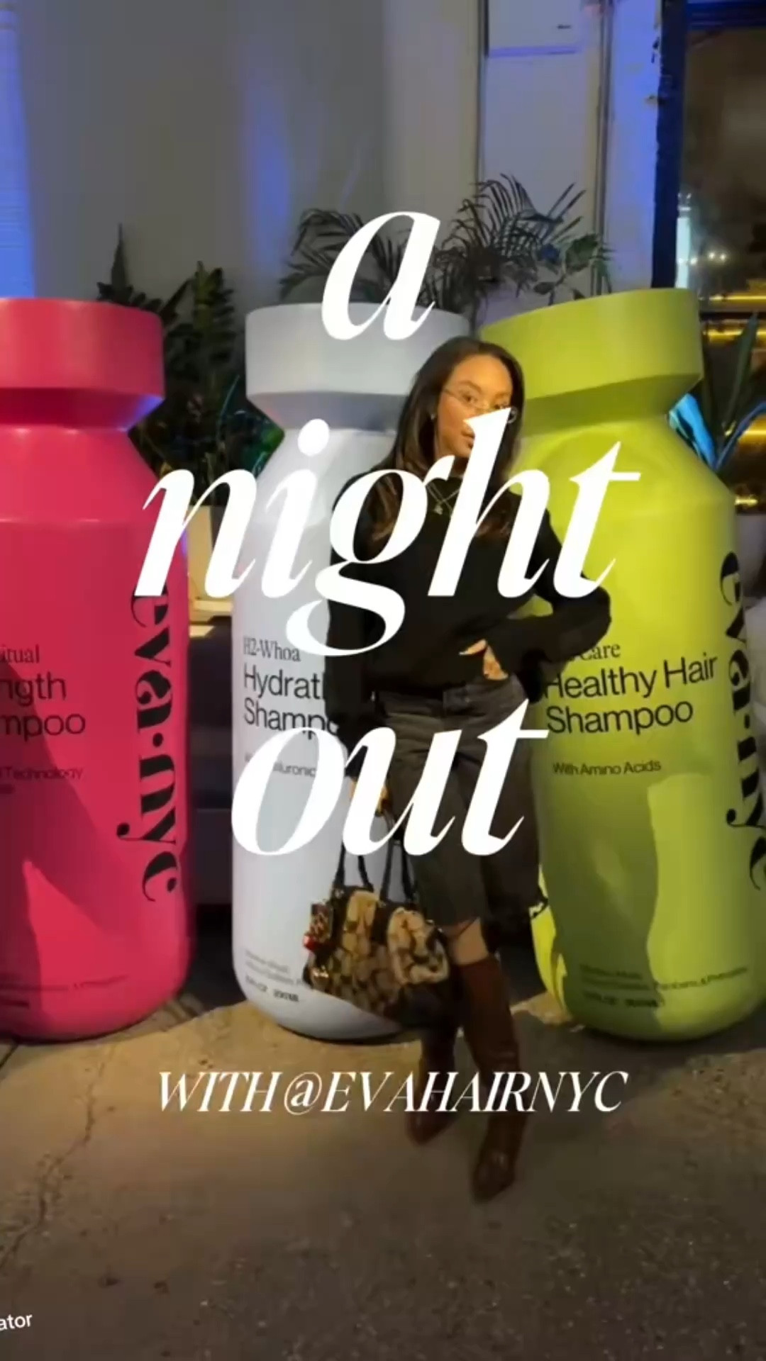 a night out with EVA HAIR nyc (last week) celebrating their new recycle-able packaging! 🎀💈📸

*their products go on SALE for ULTA.com 21 DAYS OF BEAUTY ON MONDAY 3/21! 

✨you can save this post to keep track of the products when they go on sale NEXT MONDAY for 50% 🛍️

#LTKSaleAlert #LTKWatchNow #LTKBeauty