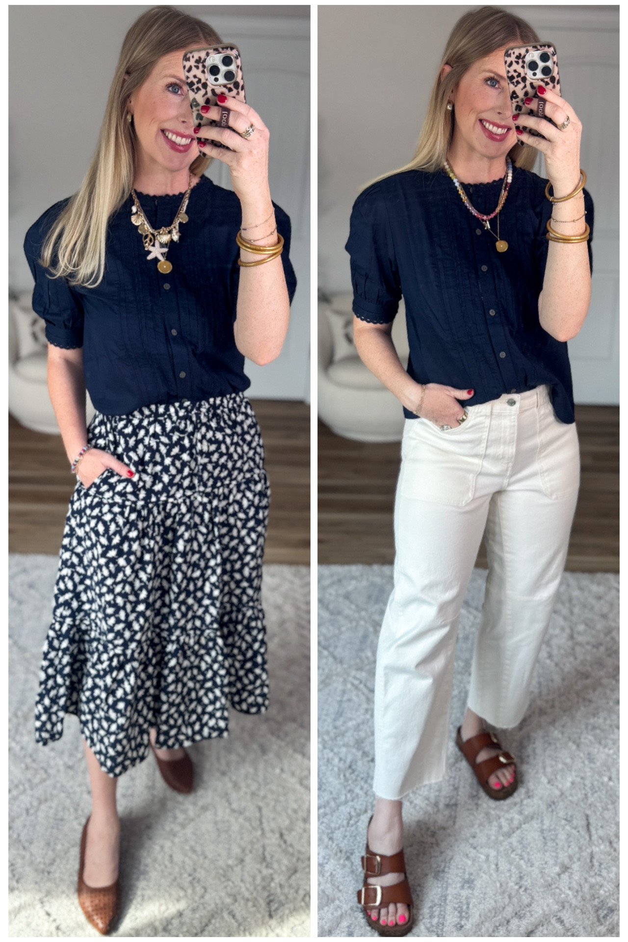 2 ways to wear this lace top!

#LTKootd #LTKWorkwear