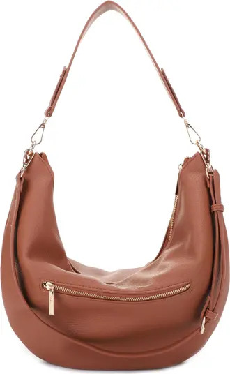 Megan Recycled Vegan Leather Hobo Sling Bag | Nordstrom