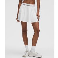 Logo-Waist Micro-Pleat Mid-Rise Tennis Skirt | Lululemon (US)