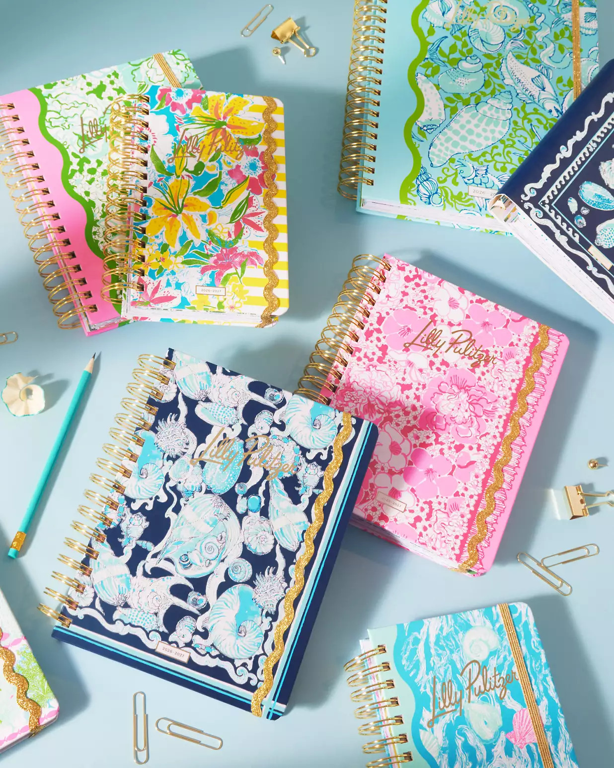 2026-2027 17 Month Large Agenda | Lilly Pulitzer