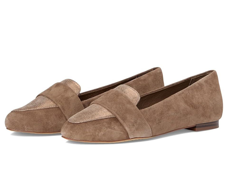 Birdies Blackbird Suede Flat Women's Flat Shoes Oak Shimmer : 9.5 M, Leather/Suede | Zappos