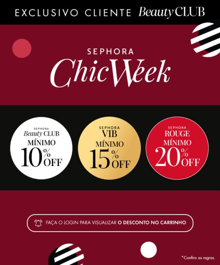 E começou a ChicWeek da Sephora com muitos descontos, muitos lançamentos, novidades exclusivas. Bora aproveitar! 

#LTKbeleza #LTKbrasil #LTKpromo