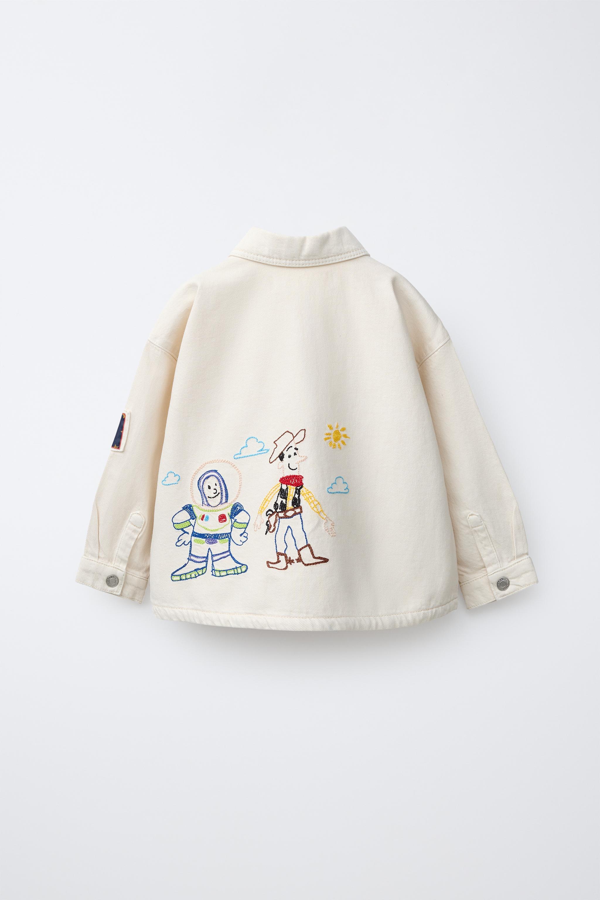 TOY STORY © DISNEY PIXAR EMBROIDERED TWILL OVERSHIRT | Zara US
