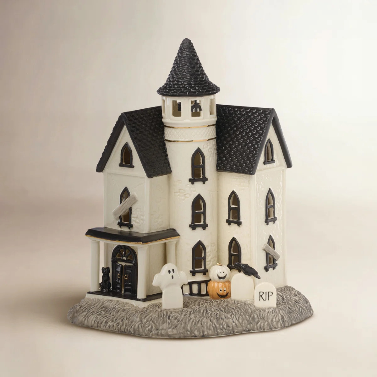 Lenox Vintage Halloween Lit Manor Figurine | Wayfair North America