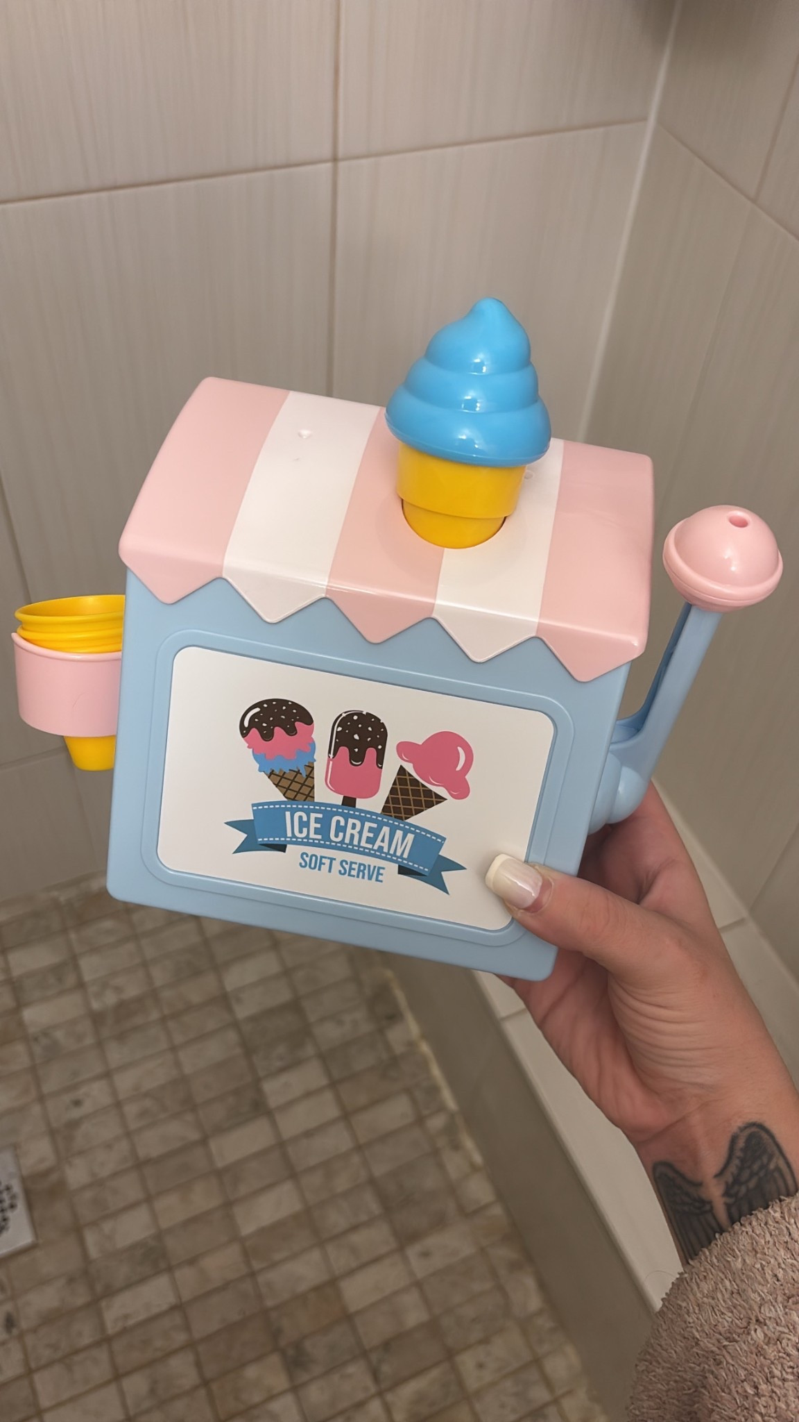 The cutest bath toy (soooo fun)  + only $5!!🍦🫧 

#LTKKids #LTKBaby #LTKFindsUnder50