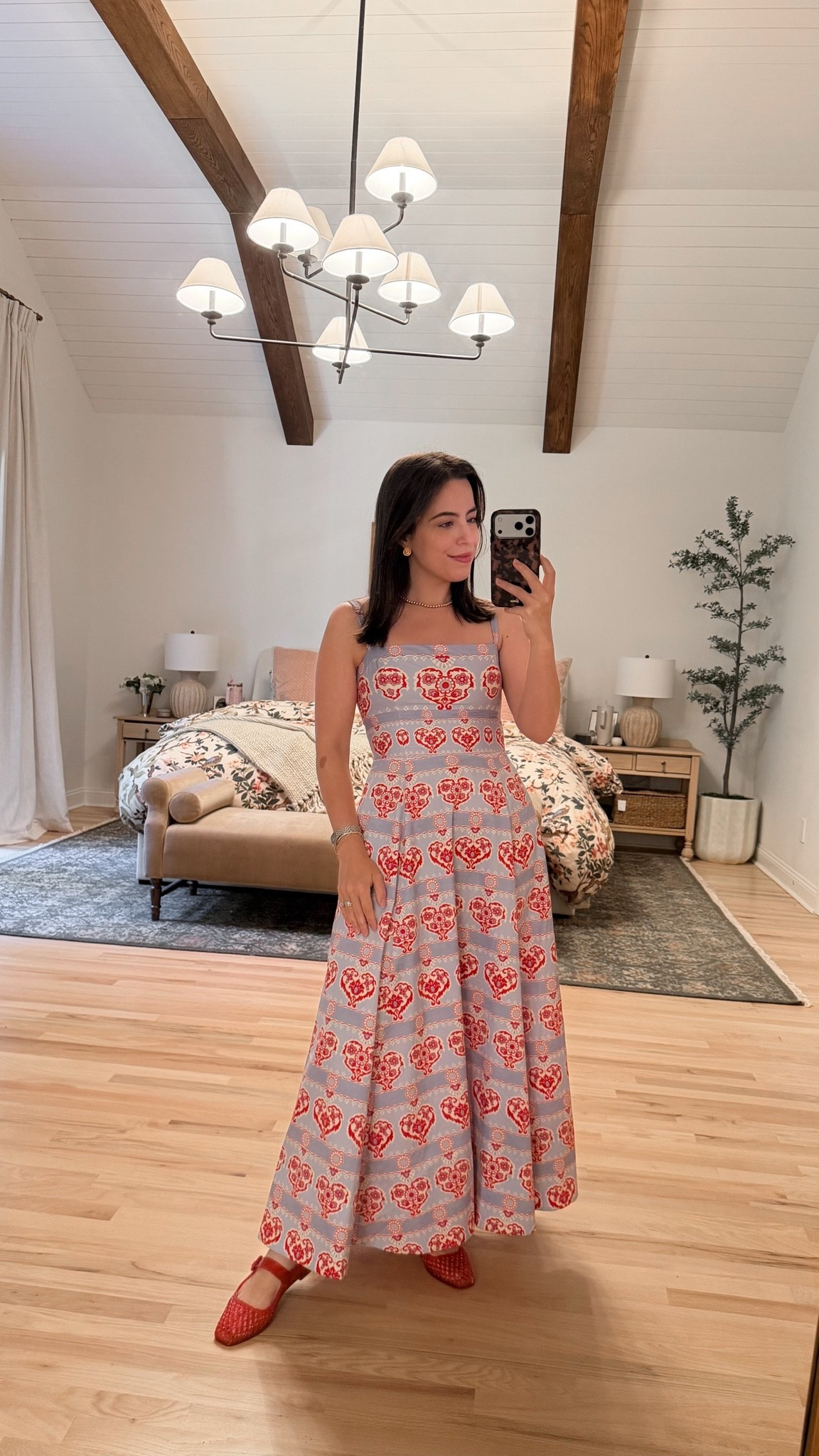 My FAVORITE dress ever! I have it in multiple colors and it’s so perfect for Summer. I sized up to a size S because it fits snug in the chest area