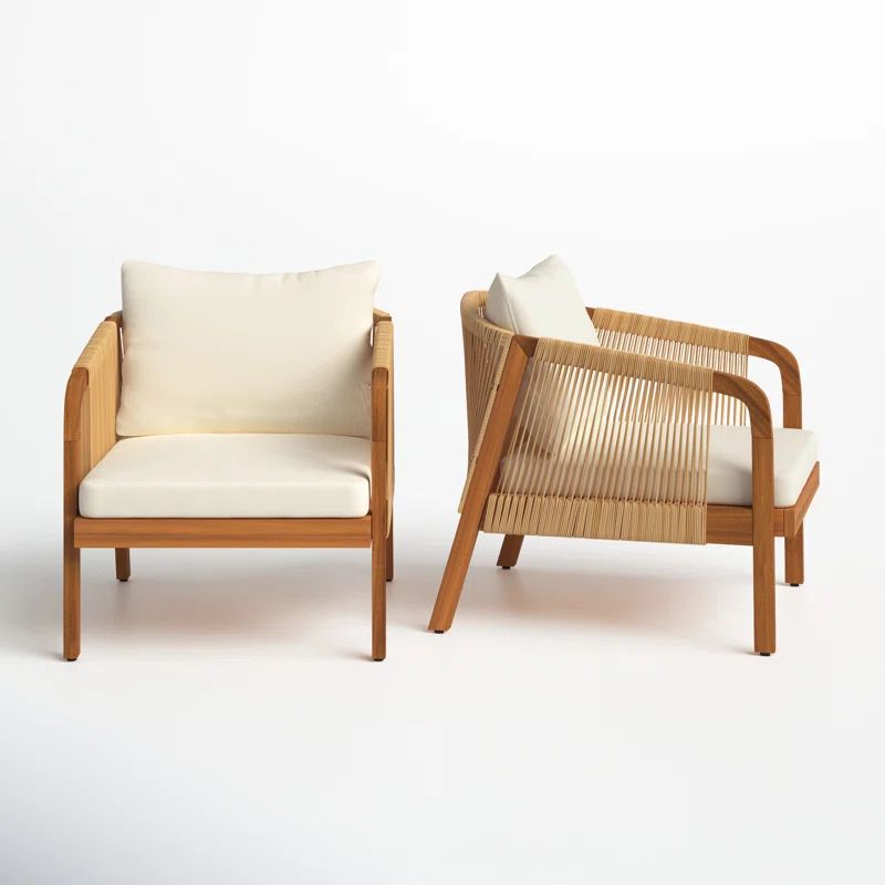 Fiora Patio Chair with Cushions | Wayfair Professional
