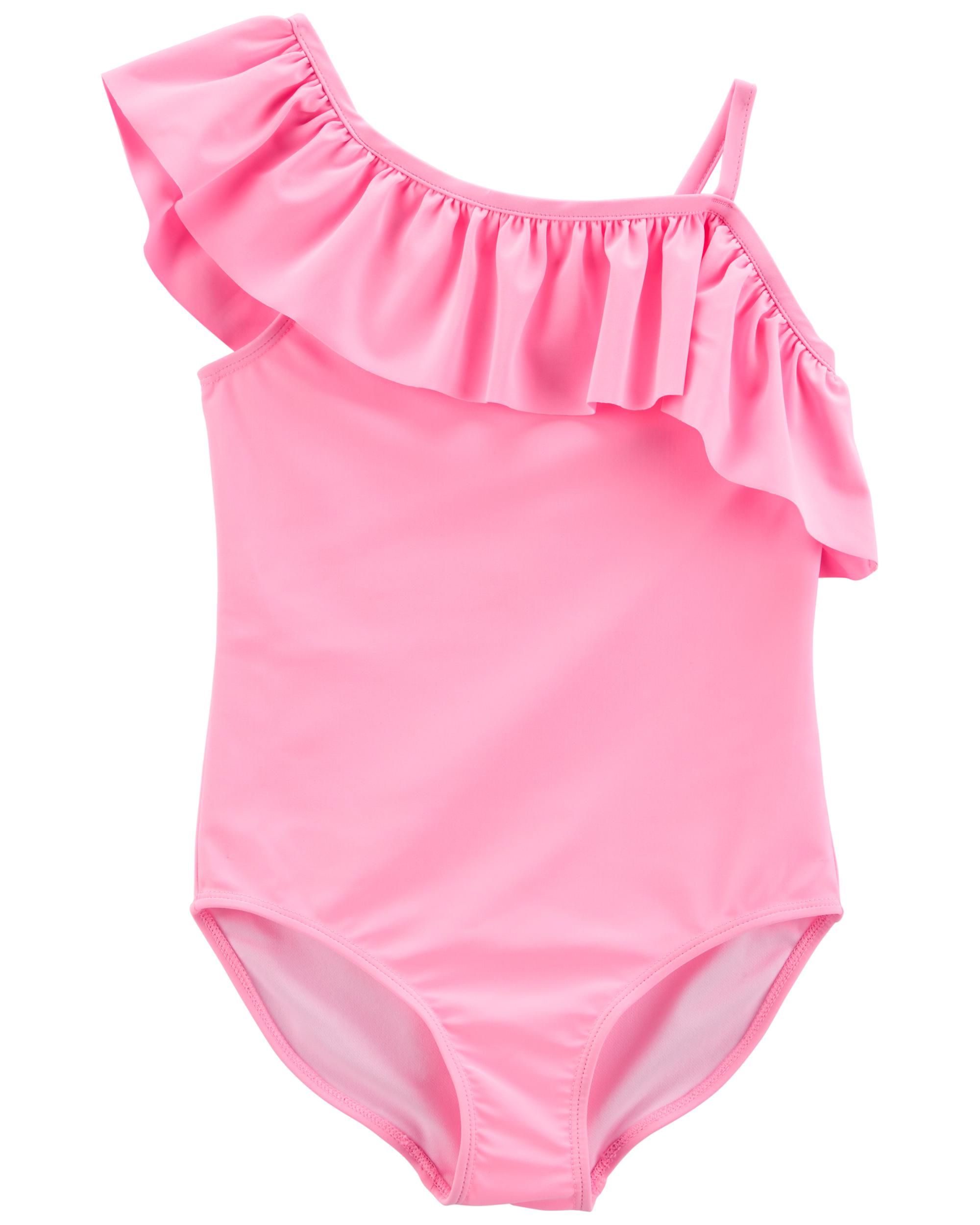 Carter's Ruffled Shoulder 1-Piece Swimsuit | Carter's