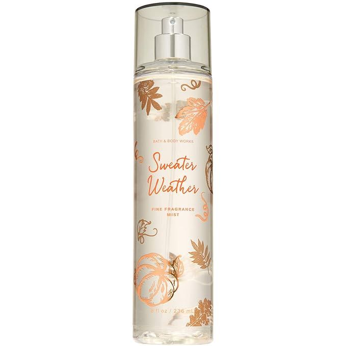 Bath and Body Works Sweater Weather Fragrance Mist 8 Ounce Spray 2019 | Amazon (US)