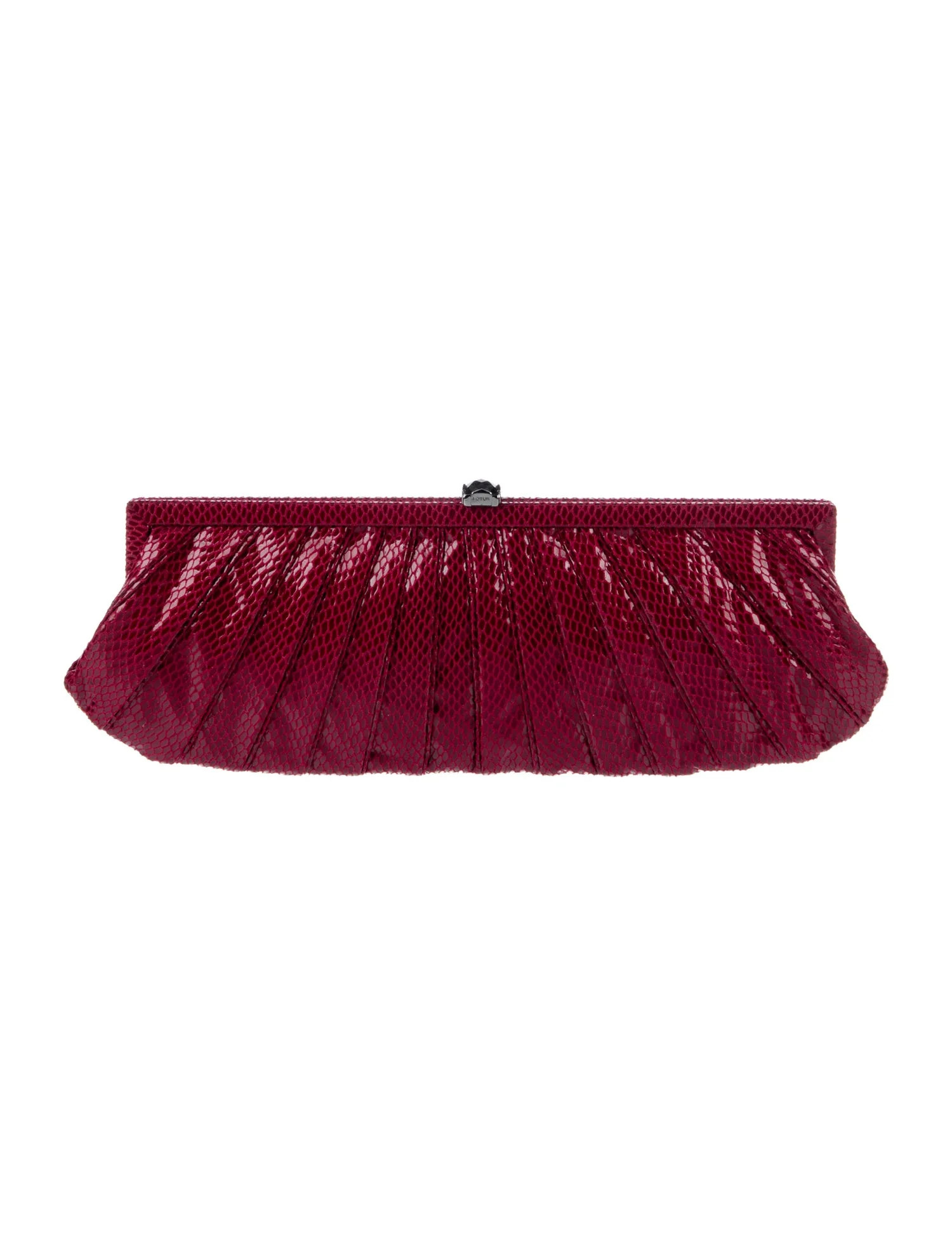 Embossed Leather Clutch | The RealReal