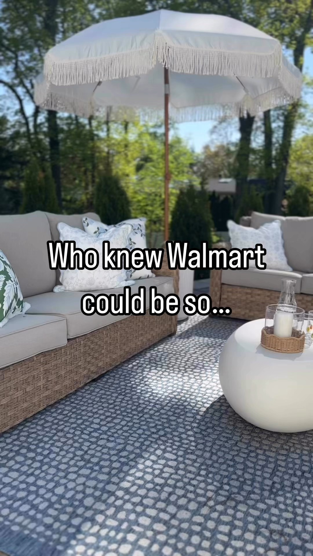 Walmart giving us serious Serena & Lily, Ballard Designs and Pottery Barn vibes! 

#LTKHome