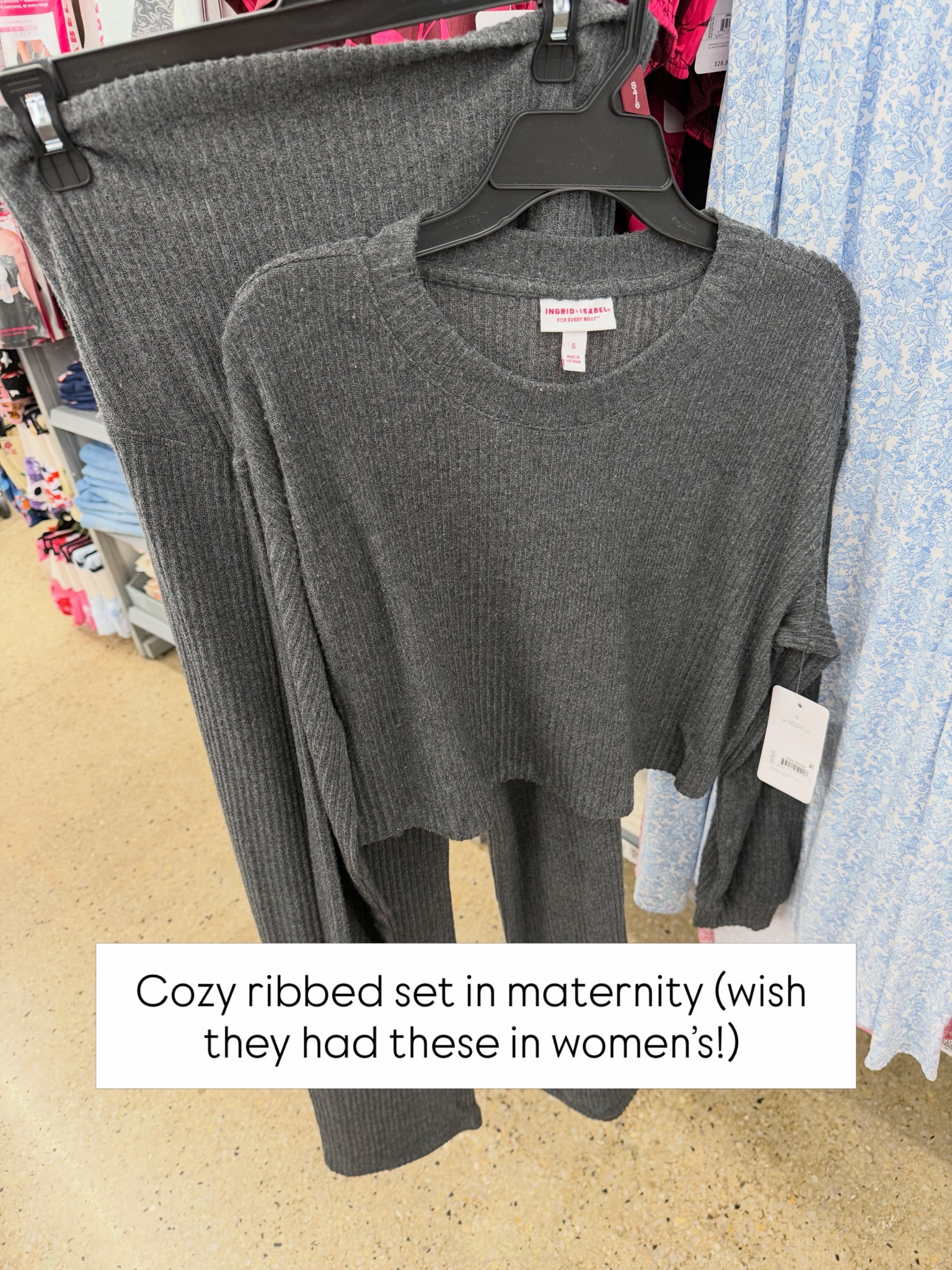 Soft ribbed maternity set at Walmart, wish they had these in women’s! #walmartfashion

#LTKBump