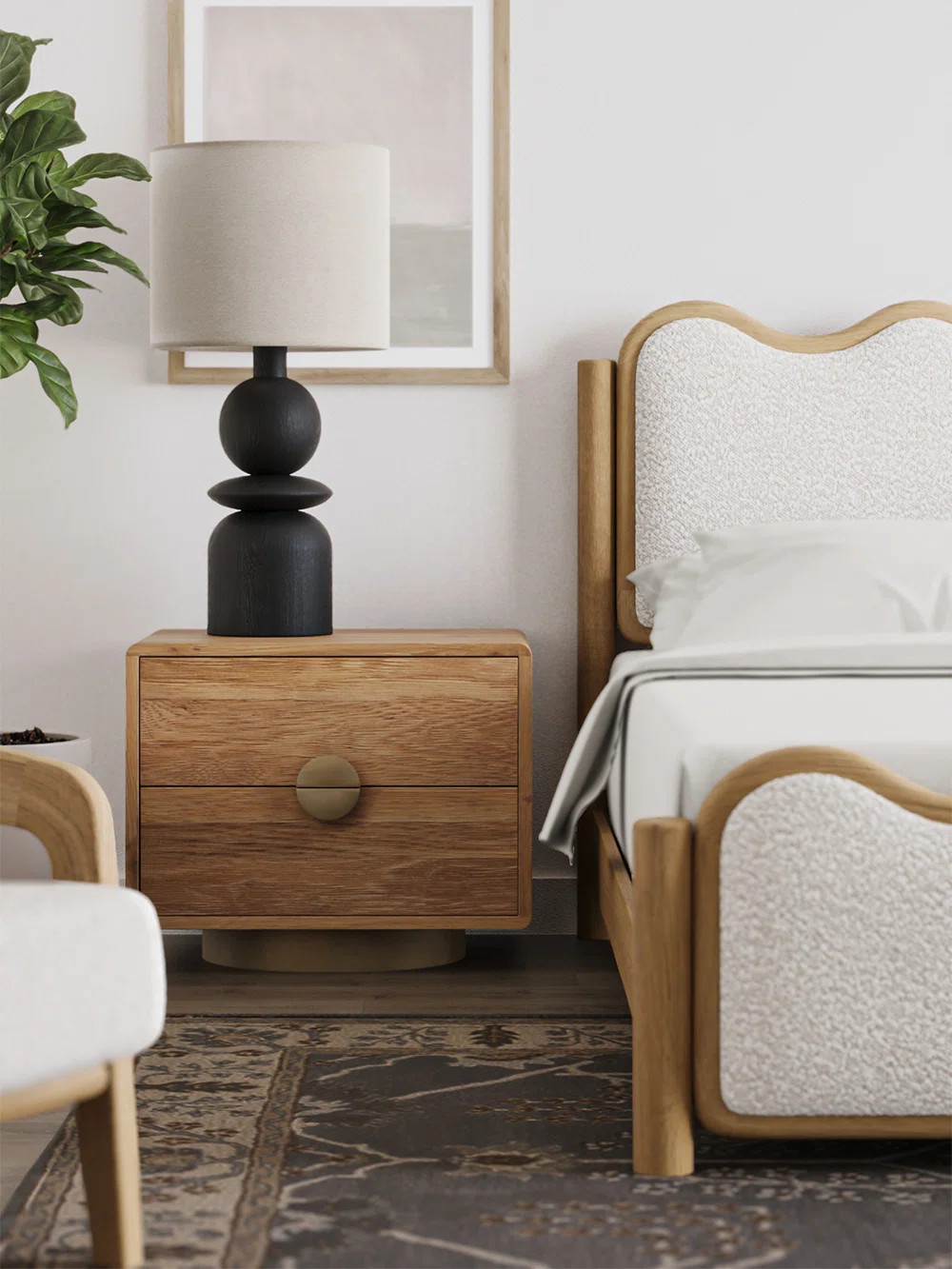 Solid Wood Nightstand | Wayfair North America