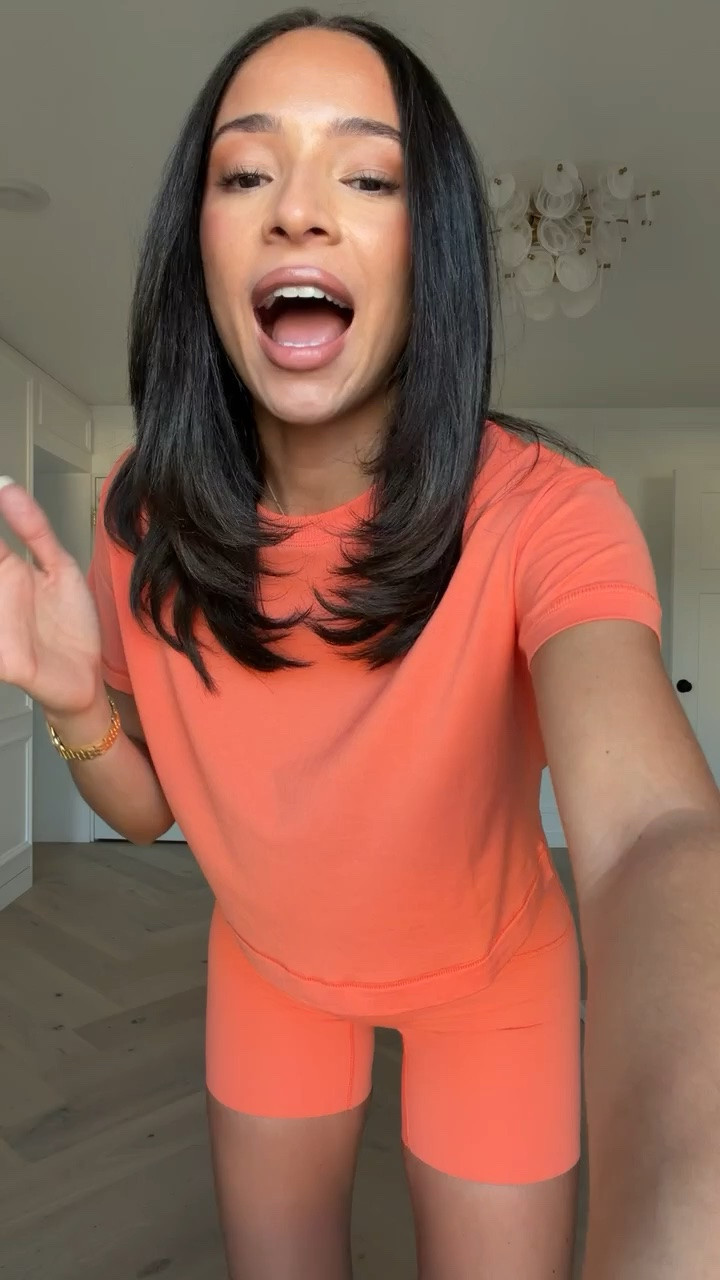 Spanx set 20-30% OFF and under $100 for the set!! 🧡 These shorts are magic & this color is perfect for spring and summer 😍 Wearing size S cropped tee and size S bike shorts 


work from home outfit, activewear, workout outfit, errands outfit, casual outfit, mom outfit, postpartum outfit, loungewear, matching set, summer outfit, Spanx outfit, Spanx sale

#LTKSaleAlert #LTKActive