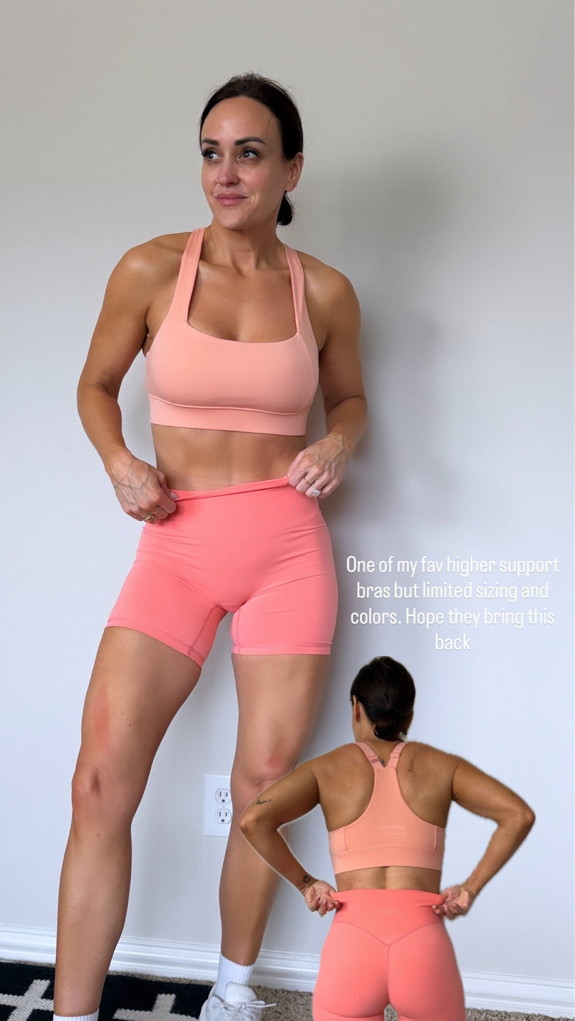 M top, S bottoms. Sizes and colors are limited of this exact style so found other options 
Code LORI to save.

#LTKActive #LTKfitnessgoals #LTKselfcare