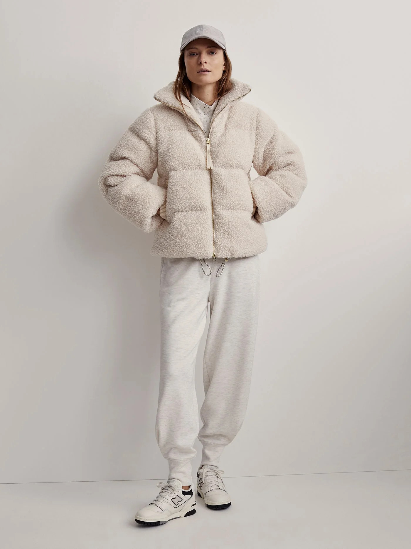 Wilkins Sherpa Puffer Jacket | Varley USA