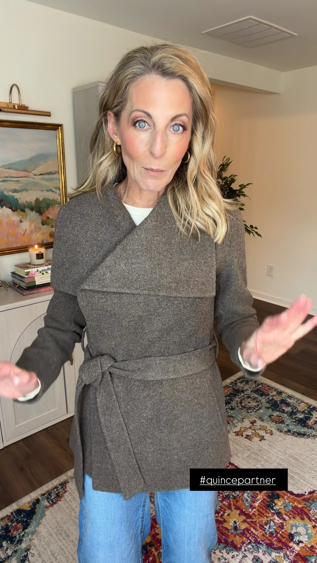FALL STYLE AT 50!! The staples I’m wearing on repeat. Partnering with Quince to share my fall wardrobe staples: everyday denim, elevated basics, a classic button-down easy fall dress + a gorgeous wrap jacket that feels like a true forever piece. Comment FALL and I’ll send you all the links that I have linked up in my LTK.

If you love classic fall style, timeless wardrobe staples, affordable luxury and effortless style over 40 & 50, these are GOOD.

@Quince   #quincepartner

#LTKgrwm #LTKmomlife #LTKootd