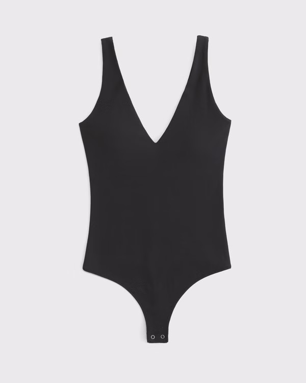 Women's Bra-Free Plunge Bodysuit | Women's Tops | Abercrombie.com | Abercrombie & Fitch (US)