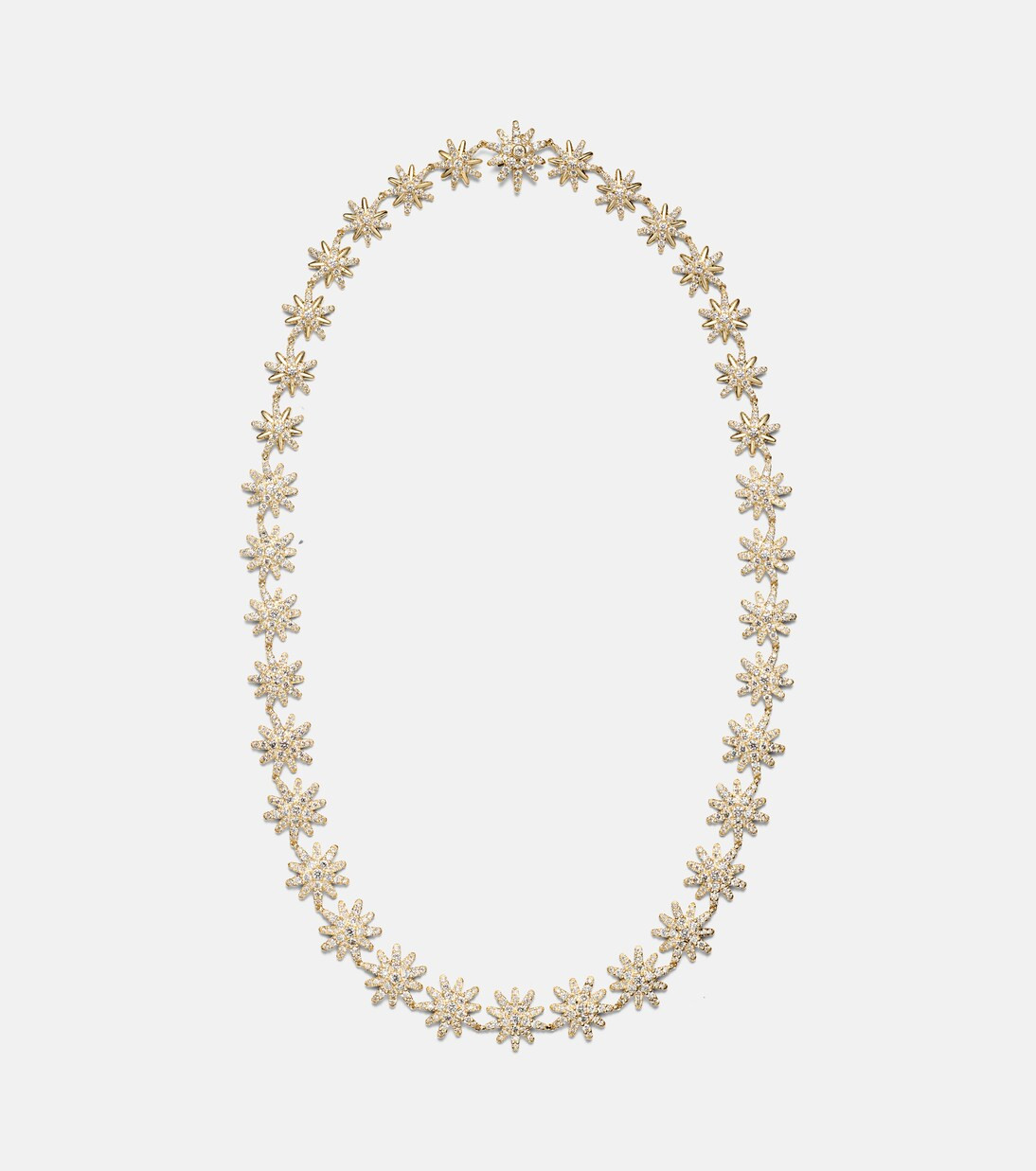 Starburst 18kt gold necklace with diamonds | Mytheresa (US/CA)