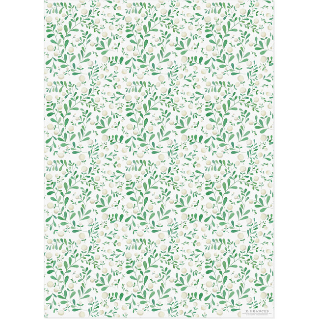 White Berries Gift Wrap Sheet | Maisonette