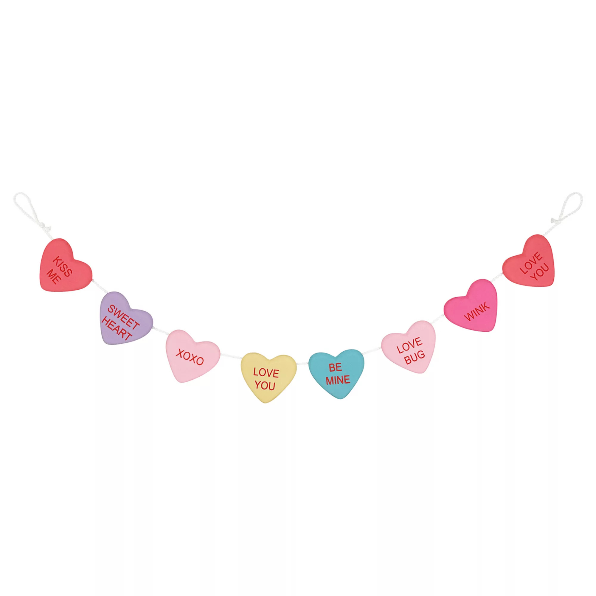 Celebrate Together™ Valentine's Day Conversation Heart Garland | Kohl's