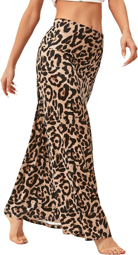American Trends Womens Maxi Skirts Long Skirt for Women High Waist Maxi Dresses | Amazon (US)