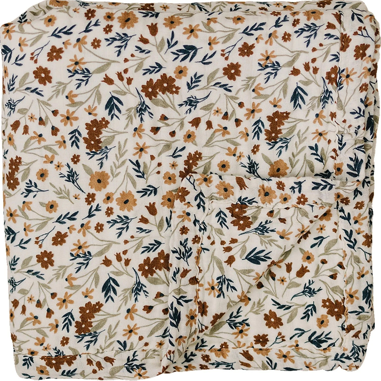 Mebie Baby Harvest Floral Muslin Quilt | Mebie Baby