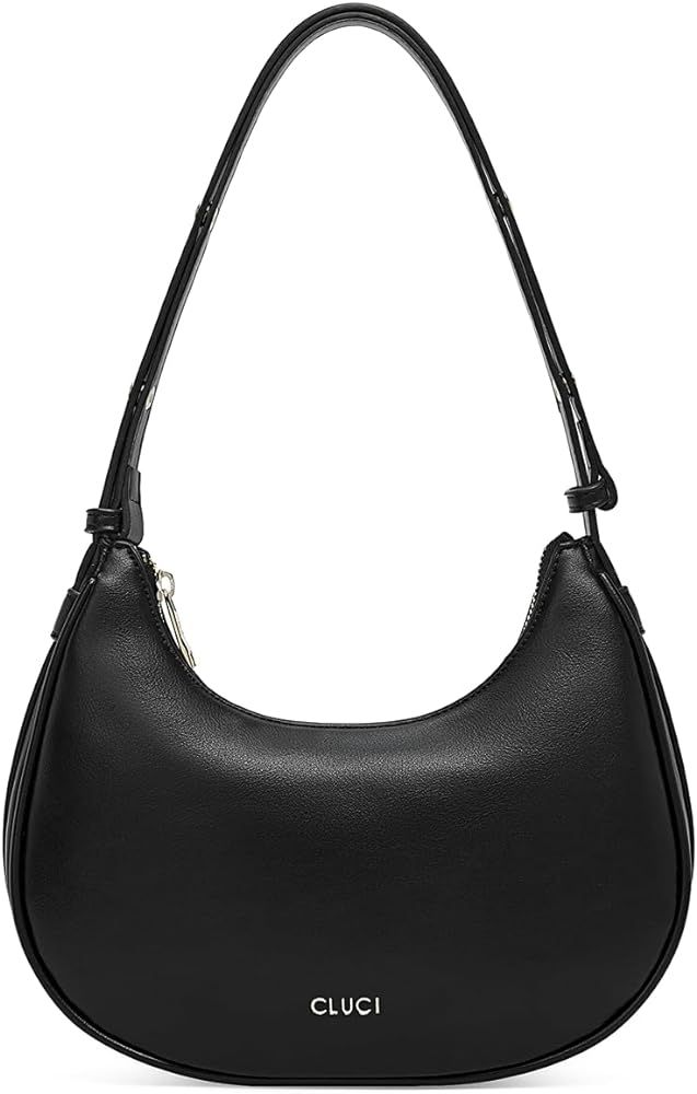 Small Shoulder Bag,Purses for Women Hobo Tote HandBag Crescent Bag Closure Clutch Purse With Adju... | Amazon (US)