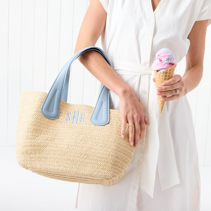 Montecito Straw Tote | Mark and Graham