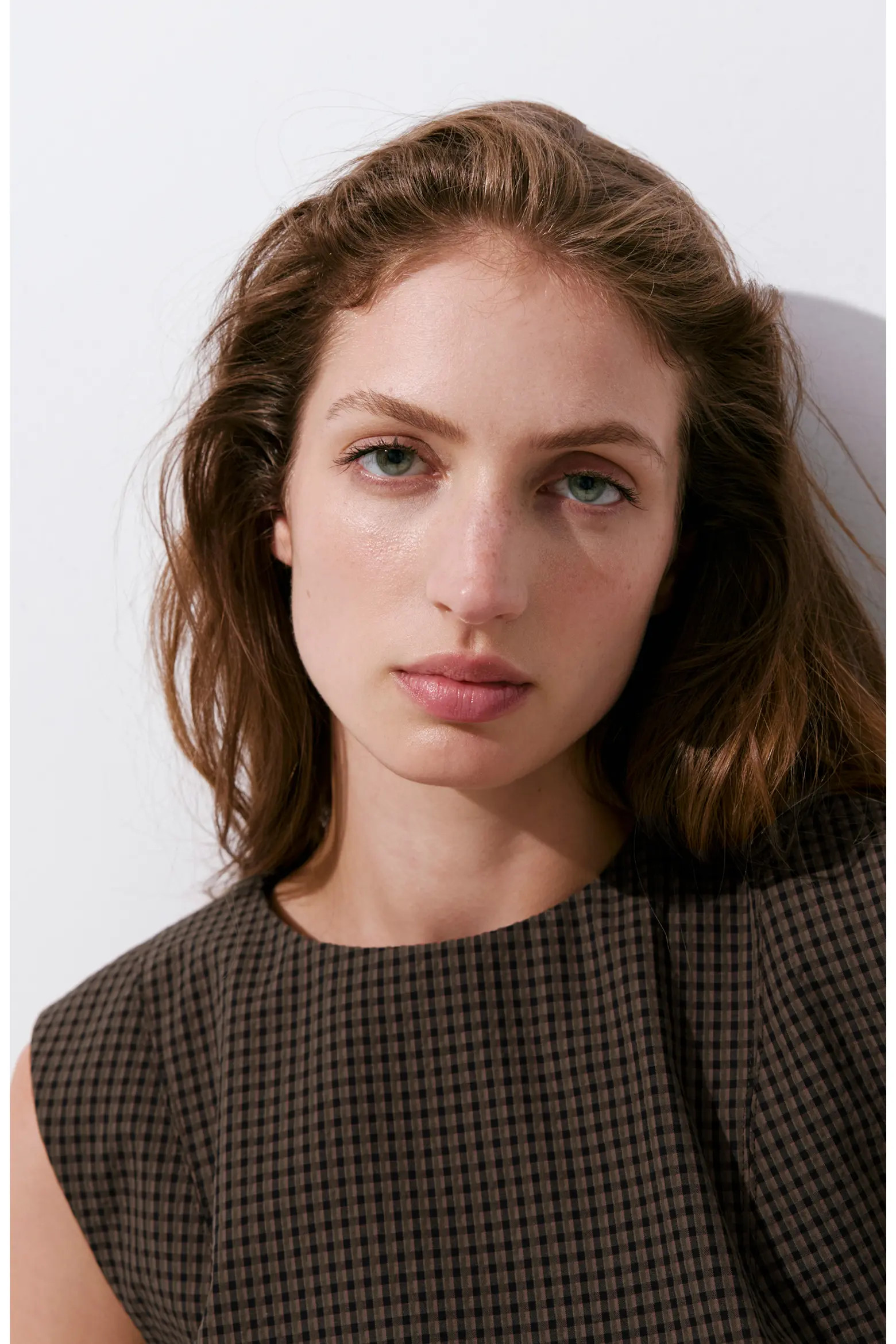 MANGO Gingham Check Cottoned Minidress (Women) | Nordstrom | Nordstrom