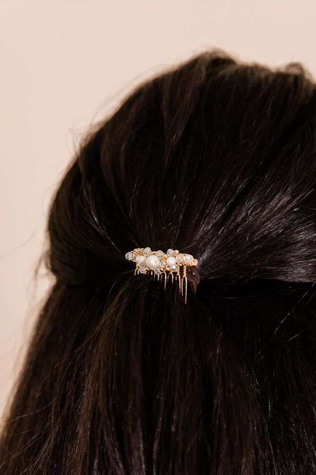 Forever And Ever Pearl Hair Pin | Pink Lily