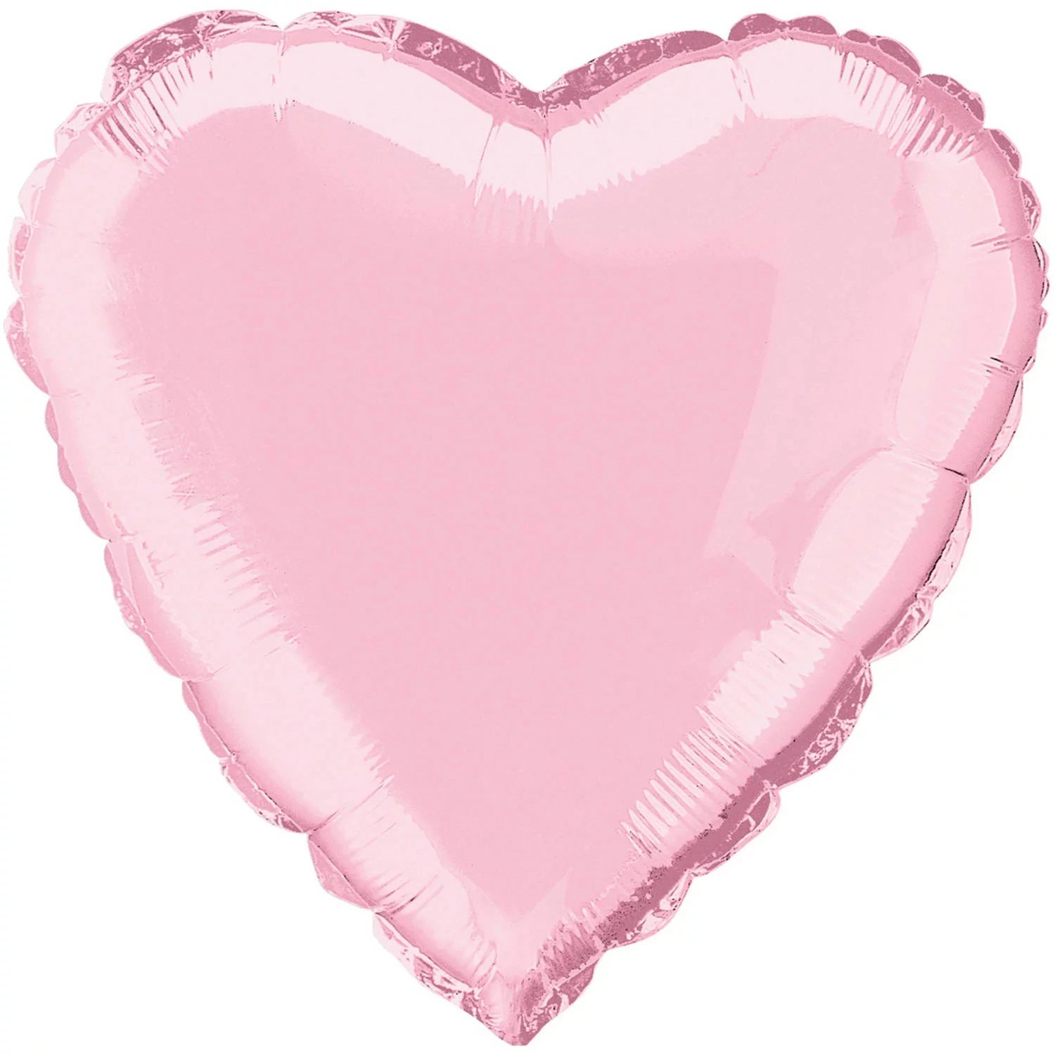 Foil Heart Balloon, Pastel Pink, 18in | Walmart (US)