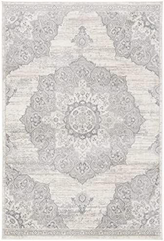 SAFAVIEH Brentwood Collection BNT802B Medallion Distressed Non-Shedding Living Room Dining Bedroom A | Amazon (US)