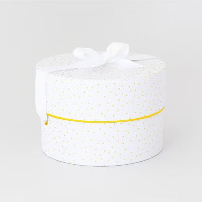 Small Round Box Gold Tiny Scatter Dot - Sugar Paper&#8482; + Target | Target