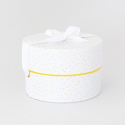 Small Round Box Gold Tiny Scatter Dot - Sugar Paper&#8482; + Target | Target