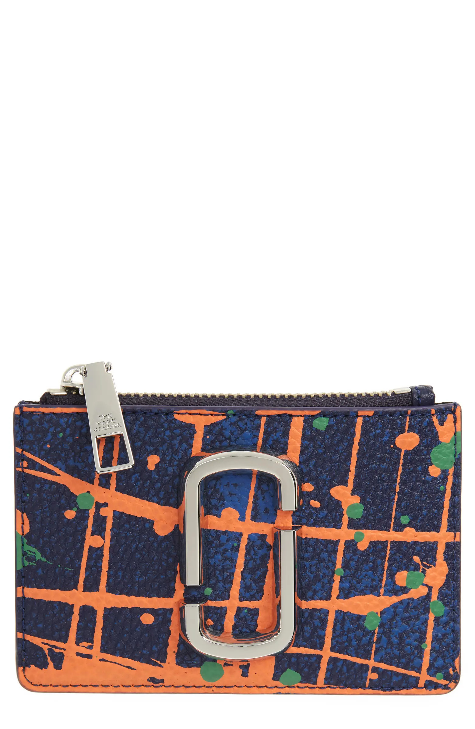 Marc Jacobs The Snapshot Splatter Paint Top Zip Multi Wallet | Nordstrom | Nordstrom