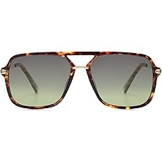 SOJOS Sunglasses for Women & Men, Square, Retro, Polarized Lens, Trendy Aviator, 90s Shades | Amazon (US)